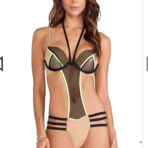 Beach Bunny One Piece Bikink size Large